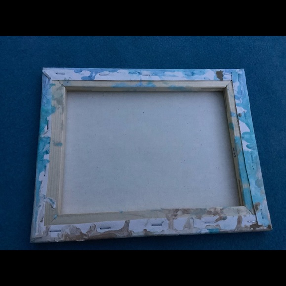 Original Handmade Acrylic Pour Painting- “Speak of the Ocean” - Picture 2 of 5